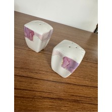 Feyza Design 2’li Porselen Tuzluk Seti, Şık ve Kullanışlı Mutfak Aksesuarı