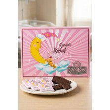 Çarşıbaşı Bebek Hediyelik Madlen Çikolata Pembe 72LI