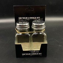 Feyza Design Şık 2'li Cam Tuzluk Seti, Pratik ve Estetik Kullanım Sağlar