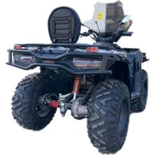 Moto Üçel Loncın Xwolf 300 Atv Uyumlu Arka Tampon Koruma Demiri