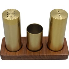 Feyza Design Şık Dikdörtgen Tuzluk ve Karabiberlik Seti, Pratik ve Estetik Tasarım