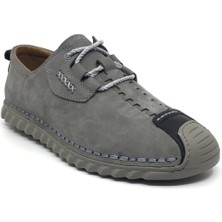 3831 Luis Figo % Yüz Hakiki Deri Yazlık Rahat Anatomik Bağlı Erkek Ayakkabısı