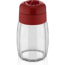 Feyza Design Çiftli Çokgen Baharatlık ve Tuzluk Seti, 100 Cc, Bpa Içermez, Cam, Ayarlı