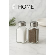 Feyza Design 2'li Tuzluk Seti, Şık ve Kullanışlı Mutfak Aksesuarları