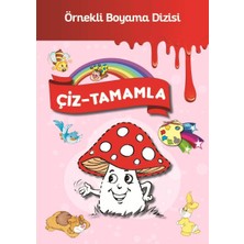 Parıltı Yayınları Örnekli Boyama - Çiz-Tamamla