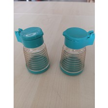 Feyza Design Şık ve Kullanışlı 2'li Tuzluk Seti, Ev ve Mutfak Için Pratik Çözüm