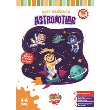 Boyama Zamanı Uzay Yolculuğu -Astronotlar