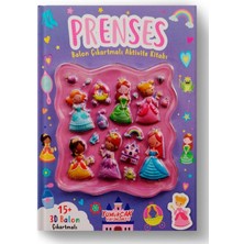 Yumurcak Yayınları Prenses Balon Çıkartmalı Aktivite Kitabı