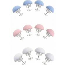 Roxart Özdilek Dekor Pratik 12'li Mantar Şekilli Nevresim Tutucu Yorgan Sabitleme Çarşaf Yorgan Nevresim Sabitleyici