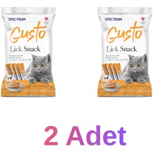 Spectrum Gusto Lick Snack Ton Balığı ve Tavuklu Kedi Sıvı Ödül Maması