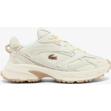 Lacoste L003 Neo Shot Kadın Krem Sneaker Regular Kalıp Taban Tipi ile Şık Tasarım