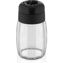 Feyza Design Çiftli Çokgen Baharatlık ve Tuzluk Takımı, Bpa Içermeyen Cam 100 cc