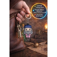 Toyfest Harry Potter Albus Dumbledore Lisanslı Silikon Anahtarlık Figür 5x3,7 cm Orijinal