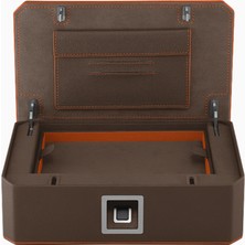 Bork HA810 Biyometrik Kilitli Italyan Deri Lüks Saklama Sistemi