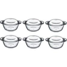 Feyza Design Mini Saklama Kabı Seti, Pratik ve Şık 6'lı Koleksiyon