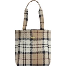 Barbour Layla Tartan Alışveriş Çantası BE71 Rosewood Tartan