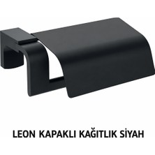 Onno Leon Kapaklı Kağıtlık Siyah