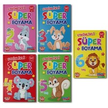 Boyama Zamanı Süper Boyama 10 Set+1 Set (55 Kitap)
