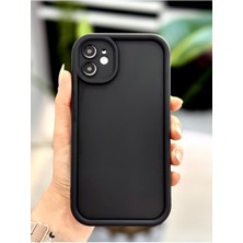 Skygo 11 ile Uyumlu (12 Görünümlü Köşeli) Darbe Önleyici Mat Lansman Silikon Kılıf