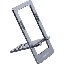 Skygo Katlanabilir Stant Model Aluminyum Materyal Akıllı Telefon Standı Masaüstü Stand Katlanabilir Cep Telefonu Telefon Tutucu BH112