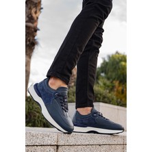 Panorama Hakiki Deri Süet Detaylı Erkek Sneaker