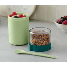 Feyza Design Taşınabilir Yoğurt Kabı, Pratik ve Sızdırmaz Tasarım