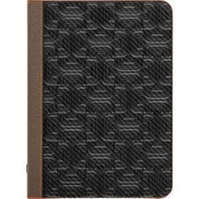 Bork HQ509 Karbon Fiber ve Deri El Yapımı Defter Kılıfı