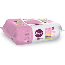 Şeylişeyler - Sleepy Floral Kişisel Bakım Havlusu 100’LÜ 5 Paket