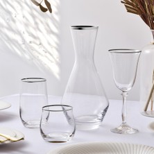 Evaliza Crystalite 2 Platin 37 Parça 12 Kişilik Su Seti