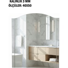 Tesitay Selvi Model Banyo Lavabo Aynası