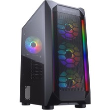 SARVONA Cougar MX410 Mesh-G Rgb Kasa (Cougar XTC650 650W 80+ Power Supply)