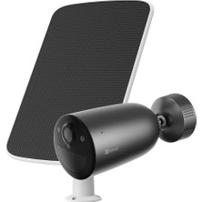 Ezviz EB3 2K Akıllı Ev Pilli Wi‑Fi Kamera 360° Dönebilen Güvenlik Kamerası 5W Güneş Paneli Kitli (Ezviz Türkiye Garantili)