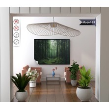 Akıllı Kağıt Statik Tutunma Özellikli Tablo - Poster Manzara (Model-99)