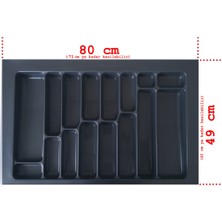 Feyza Design Çekmece Içi Kaşıklık, Kumlu Yüzey, 80X49 Cm, Pratik ve Şık Organizer