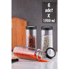 Feyza Design Cam Saklama Kabı Seti, Sağlıklı ve Şık Mutfak Düzeni Imkanı