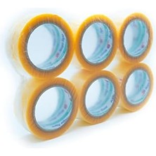 Skygo Şeffaf Koli Bandı - 45MM*100MT - 38 Mikron - Akrilik (6 Adet)