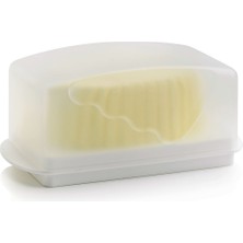 Feyza Design Vakumlu Kapaklı Tereyağlık, Şık ve Pratik Kullanım Sağlar