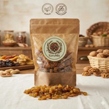 Km Kurumix-Sarı Çekirdeksiz Üzüm Kurusu- Iri Boy- Doğal Kurutma =500G=