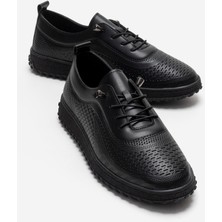 Kaof Shoes Kadın Siyah Günlük Ayakkabı Babet Ayakkabı Klasik Ayakkabı Ortopedik Anne Ayakkabısı Anne Babet