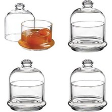 Feyza Design 4'lü Şekerlik ve Tereyağlık Saklama Kabı Seti