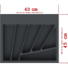 Feyza Design Çekmece Içi Kepçelik, 60X45 Cm, Kumlu Yüzeyli, Pratik Kullanım