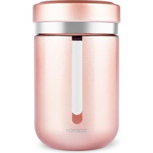 Feyza Design Şık Rosegold Saklama Kabı 650 Ml, Pratik ve Kullanışlı Mutfağınız Için