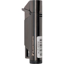 Black Martin Tek Torch Çakmak Metalik Gri BM448