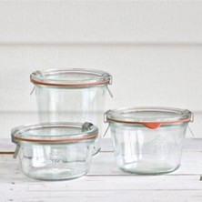 Feyza Design Çeşitli Boyutlarda Cam Kavanoz Seti, Pratik ve Şık Saklama Çözümü