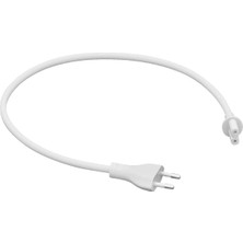 Sonos Short Pc Kısa Güç Kablosu (Beyaz), Five, Beam, Arc, Sub G3, Amp, Play:5 Gen2 ve Playbase Uyumlu