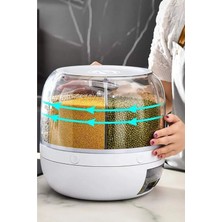 Feyza Design Pratik ve Şık Bakliyat Organizeri ile Düzenli Mutfak Çözümleri