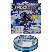 SPİDERWİRE Spiderwire 8x 0.07MM 150M Stealth Smooth Ip Misina Blue Camo