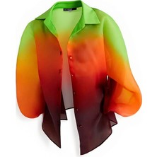 Nocturne Kadın Gömlek Uzun Kol Düz Desenli Günlük Stil 2 Beden Kumaş Özellikleri