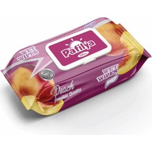 Şeylişeyler - Pafilya Islak Havlu Şeftali 100 Yaprak 1 Paket