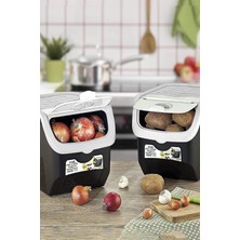 Feyza Design 12 Litre Soğan ve Patates Saklama Kutusu Çift Paket
